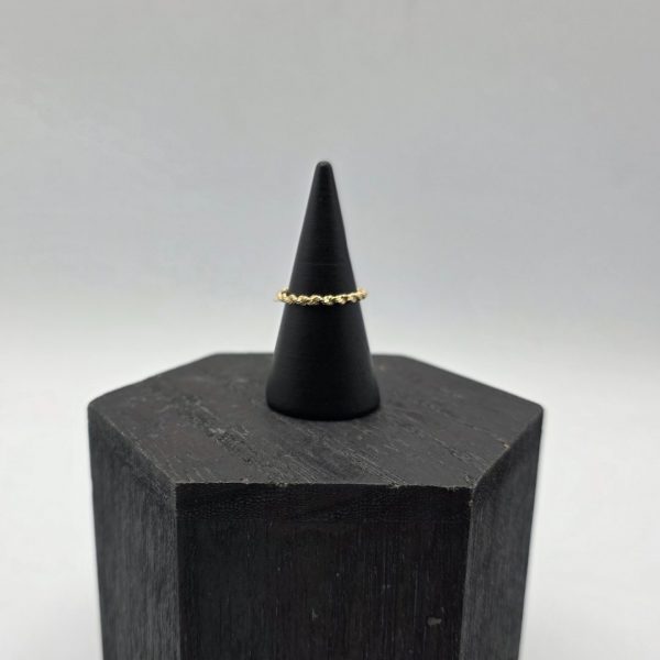 Anillo Cordón en Oro de 18K
