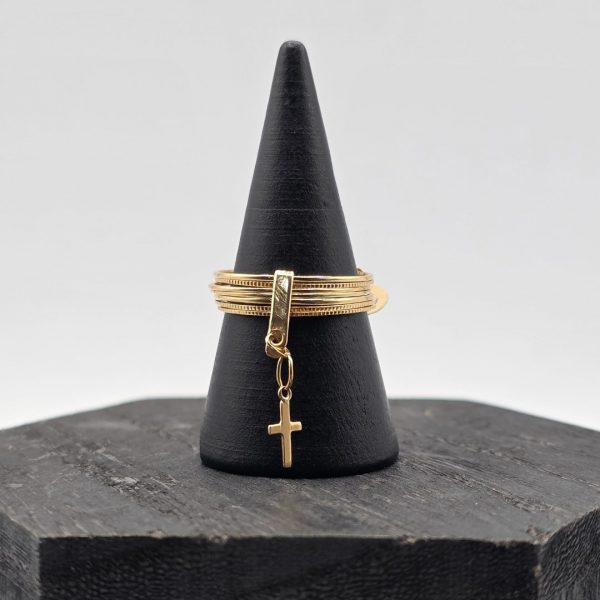 Anillo Semanario en Oro de 18K
