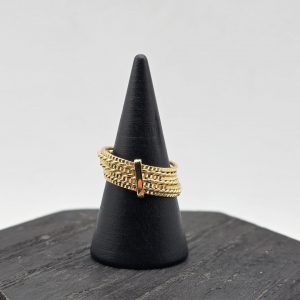 Anillo Semanario en Oro de 18K