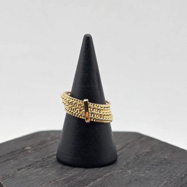 Anillo Semanario en Oro de 18K