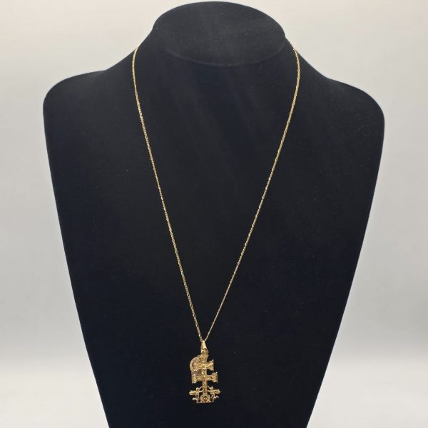 Cruz de Caravaca en Oro de 18K