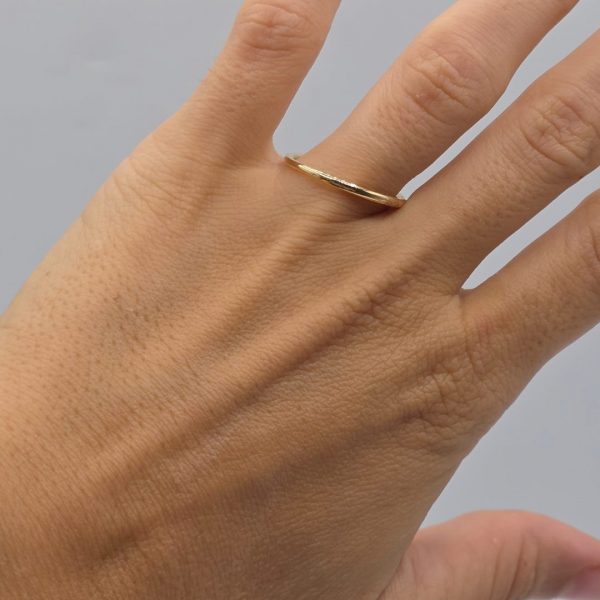 Alianza Fina de Oro 18K