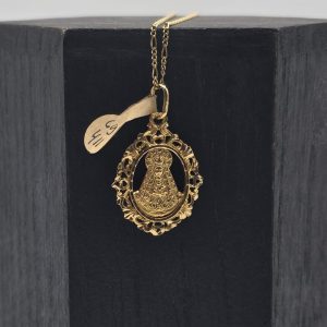 Medalla Virgen del Rocío en Oro de 18K