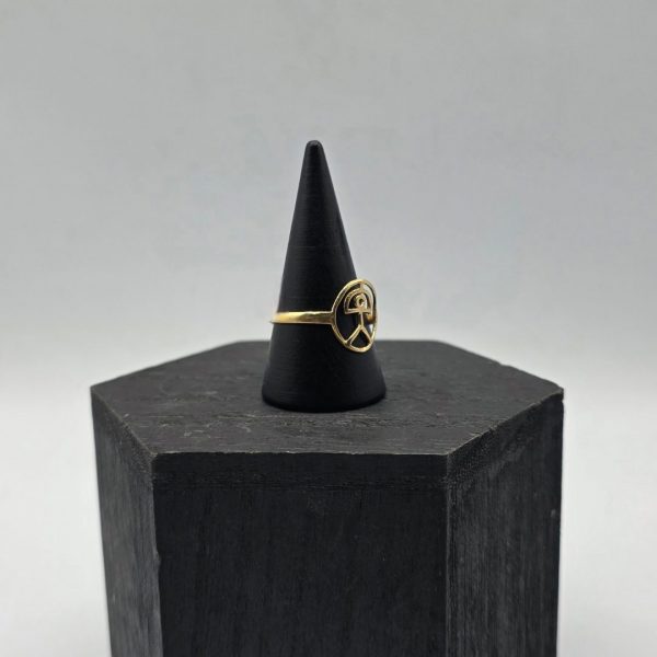 Anillo Indalo en Oro de 18K