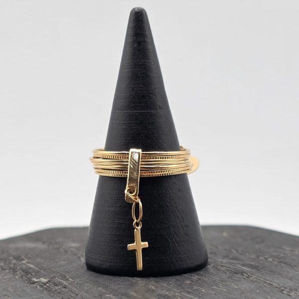 Anillo Semanario en Oro de 18K