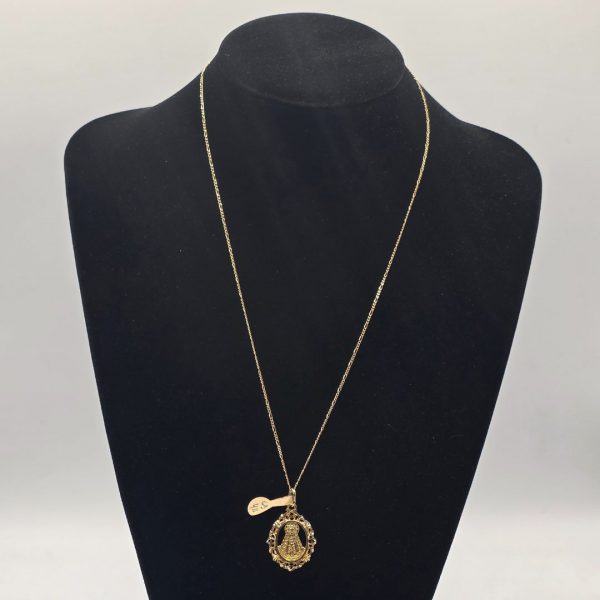 Medalla Virgen del Rocío en Oro de 18K
