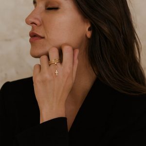 Anillo Semanario en Oro de 18K