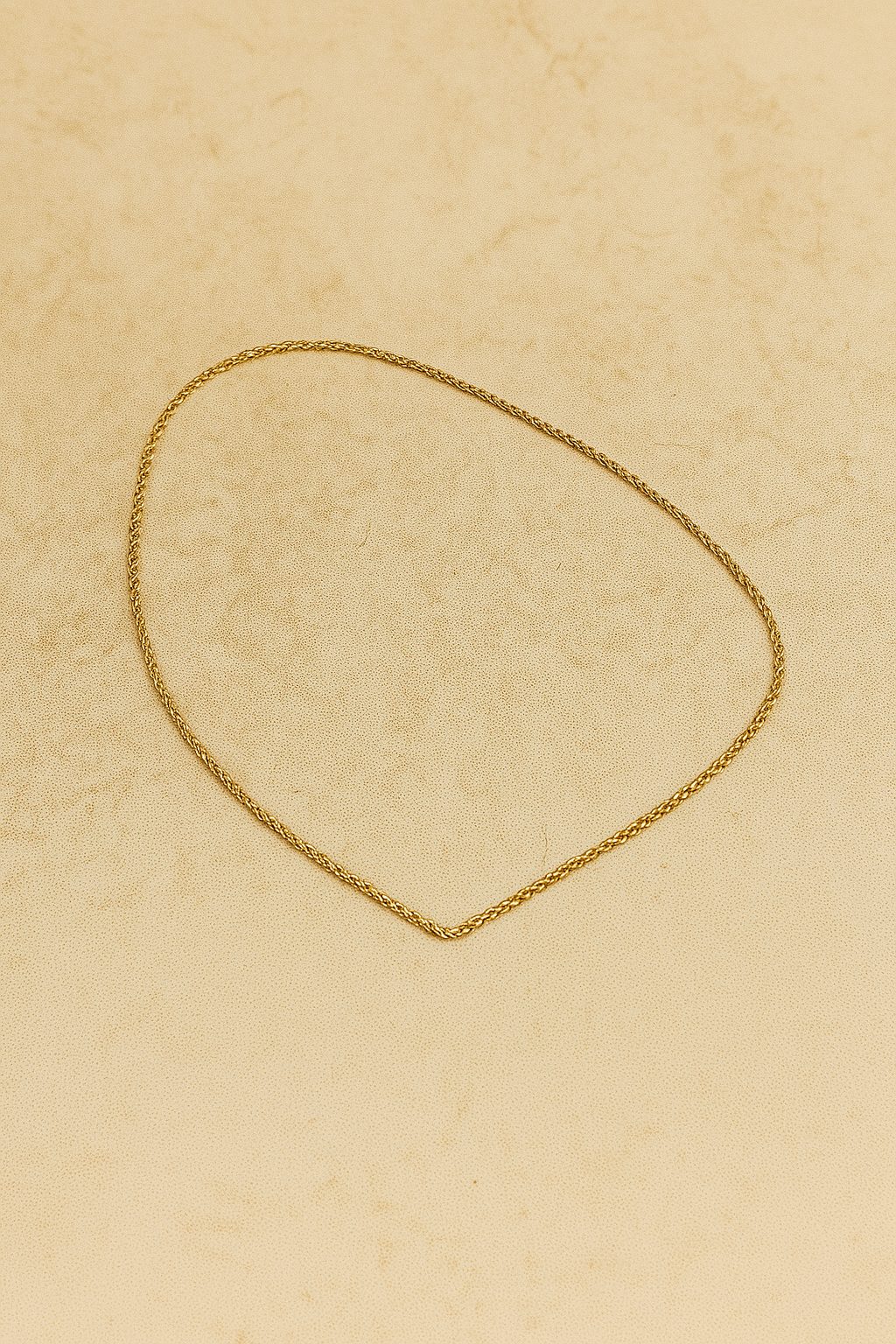 Cadena cordón 60 cm 3 mm