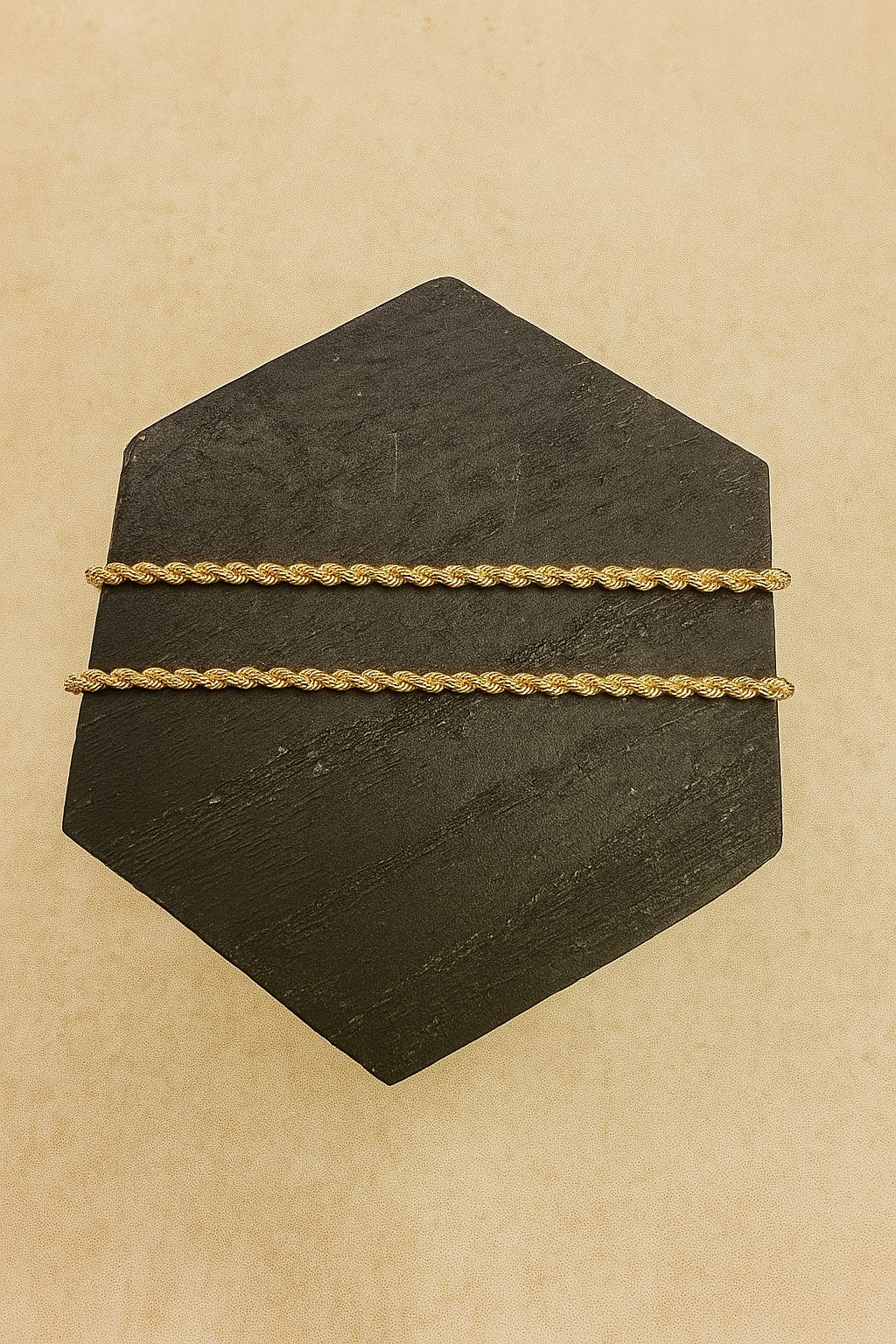 Cadena cordón 60 cm 3 mm