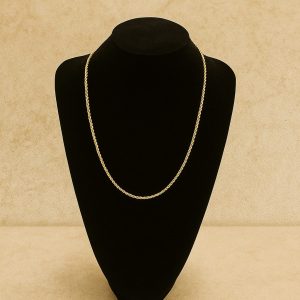 Cadena cordón 60 cm 3 mm