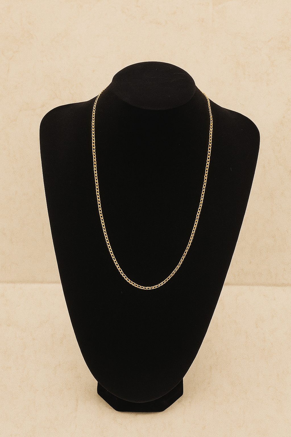 Cadena cubana 60,5 cm 2 mm macizo