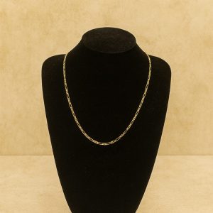 Cadena Figaro 51 cm 2 mm maciza