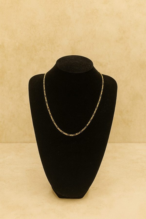 Cadena Figaro 51 cm 2 mm maciza