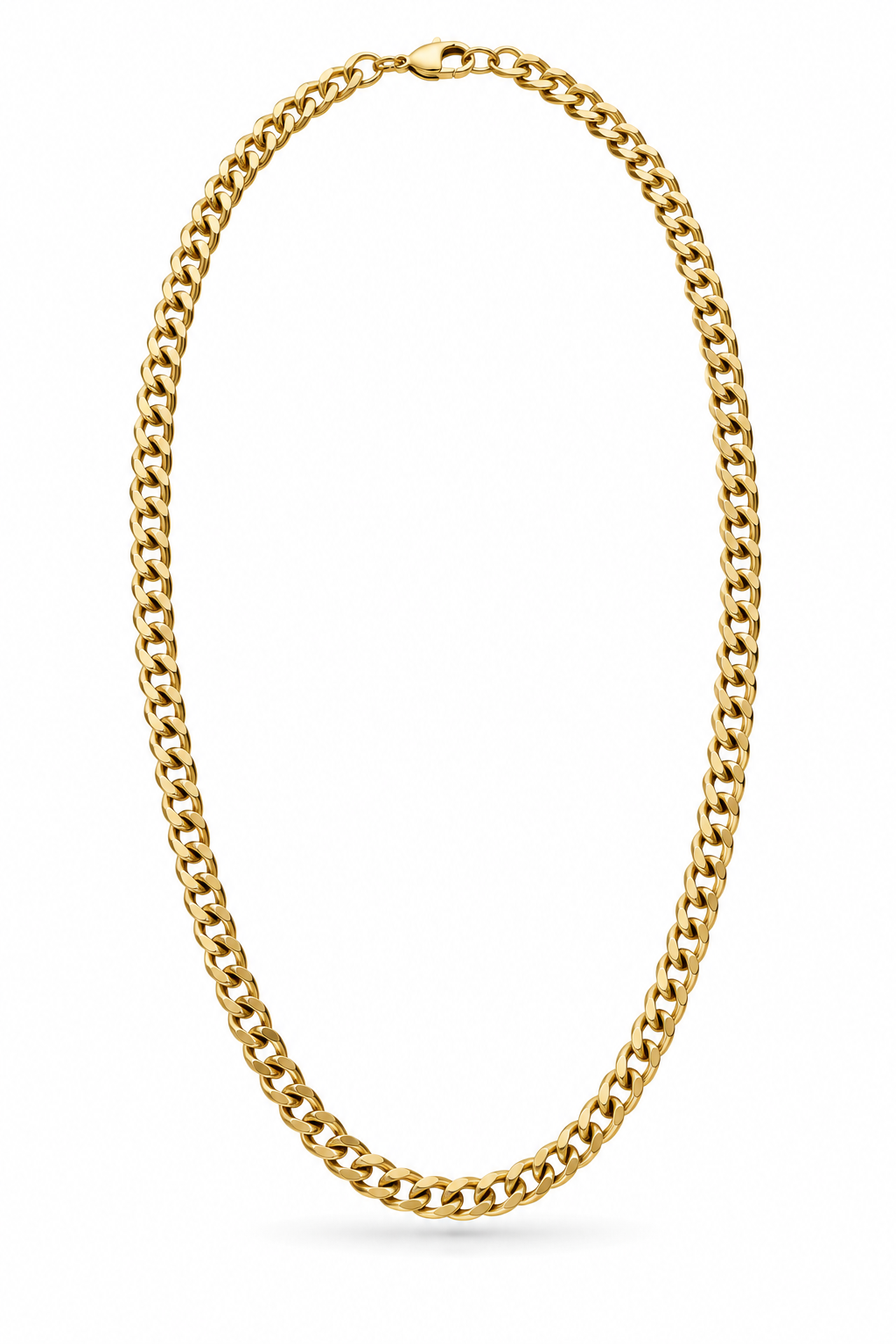 Cadena Cubana de Oro 18K – 60 cm