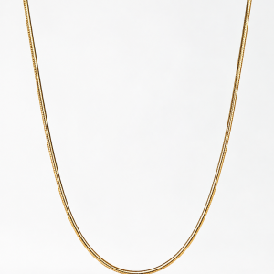 Collar Estilo Serpiente de Oro 18K – 45 cm