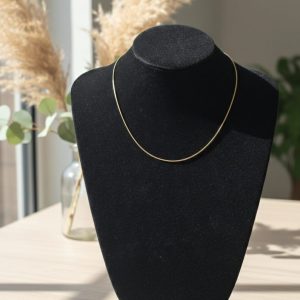 Collar estilo serpiente 45 cm 1 mm