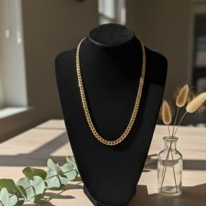 Cadena cubana 60 cm 8 mm