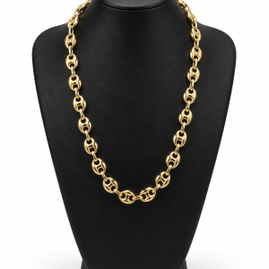 Cadena calabrote de oro 18K 60 cm | Grosor 13 mm | Peso 55,3 g