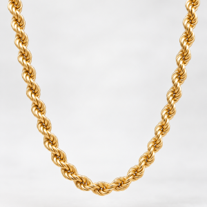 Cadena Cordón de Oro 18K 60,5 cm | Grosor 7 mm | Peso 23,25 g