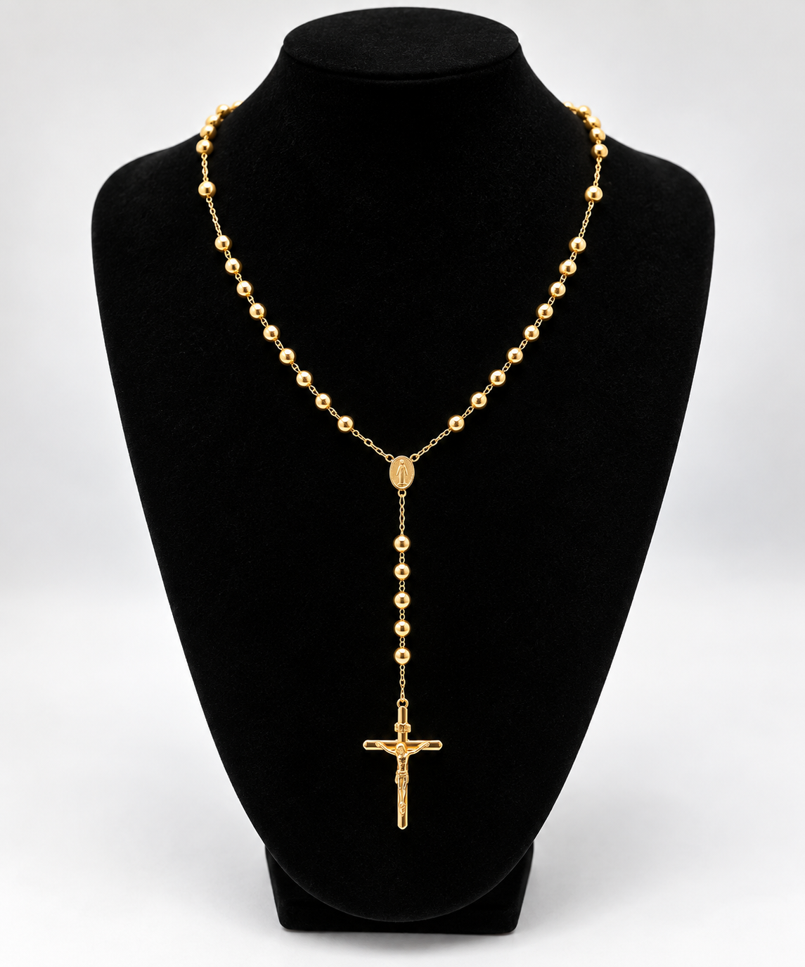 Rosario de oro 18K 80 cm | Peso 35,45 g
