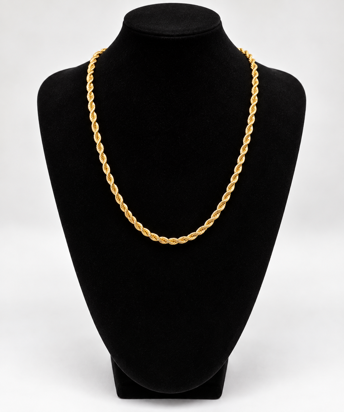 Cordón de oro 18K 53 cm | Grosor 4 mm | Peso 21,65 g