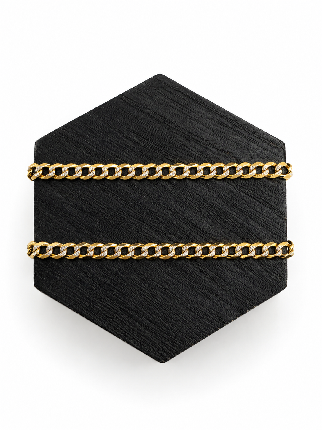 Cadena cubana de oro 18K 60 cm | Grosor 5 mm | Peso 7,43 g