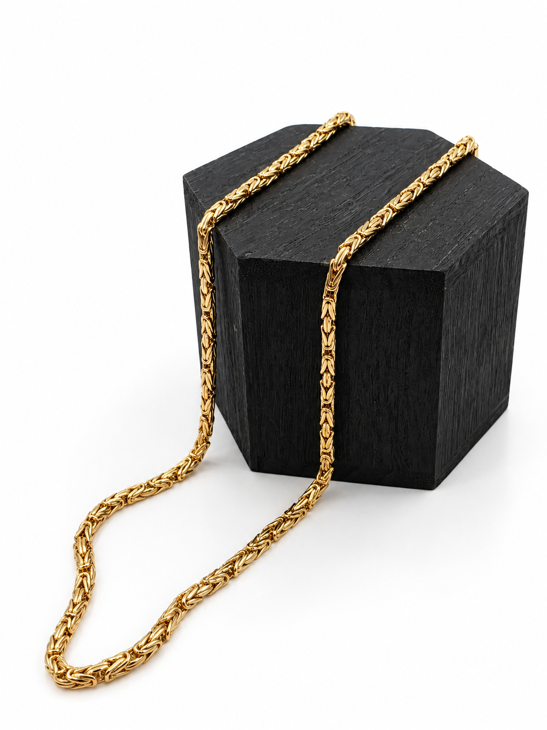 Cadena fantasía de oro 14K 65 cm | Grosor 3 mm | Peso 19,58 g