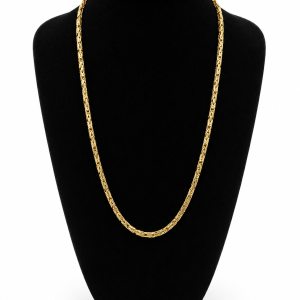 Cadena fantasía de oro 14K 65 cm | Grosor 3 mm | Peso 19,58 g