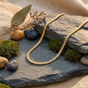 Cadena Cubana de Oro 18K 60 cm | Grosor 5 mm | Peso 32,4 g