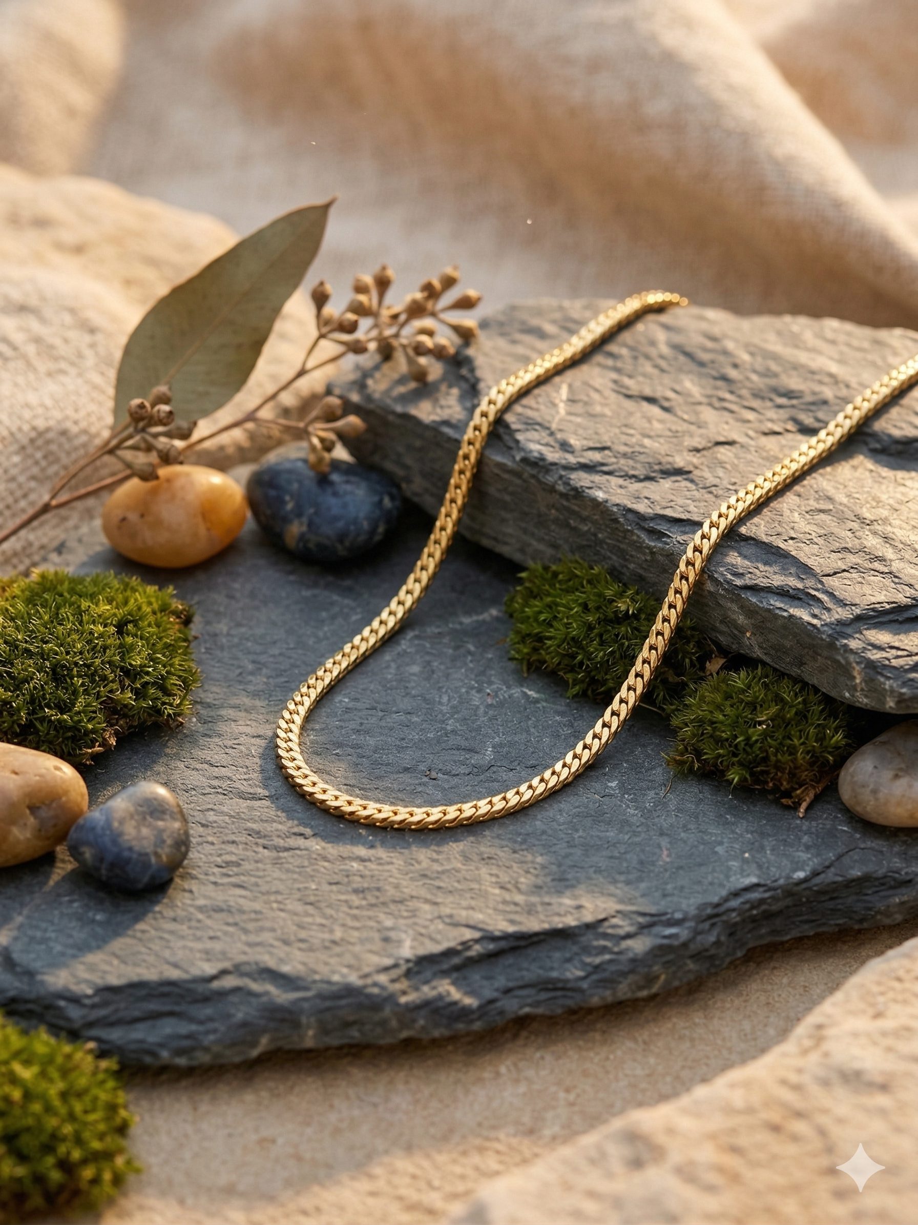 Cadena Cubana de Oro 18K 60 cm | Grosor 5 mm | Peso 32,4 g