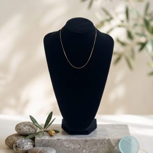 Cadenita Cubana de Oro 18K 48 cm | Grosor 1 mm | Peso 0,75 g