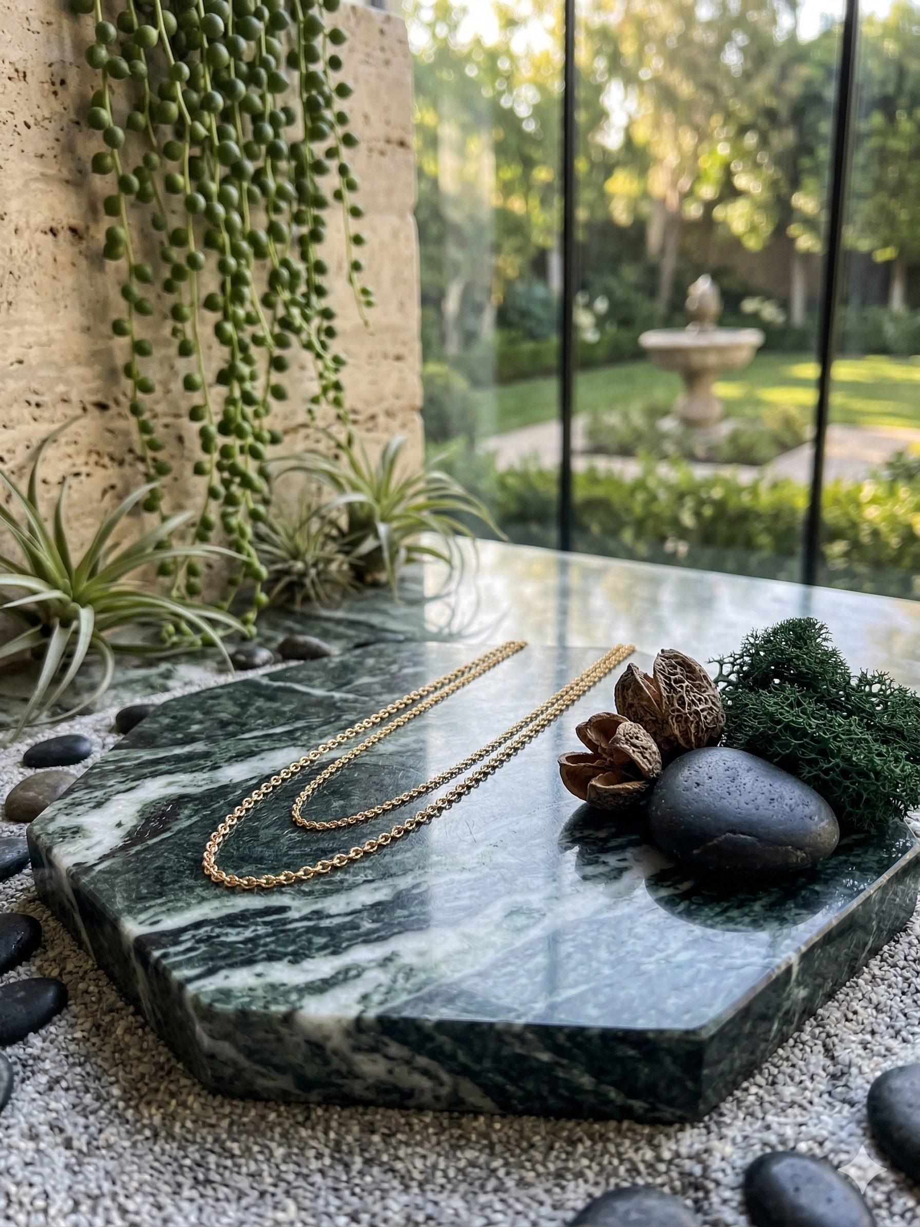 cadena rolo doble 60 cm 2mm