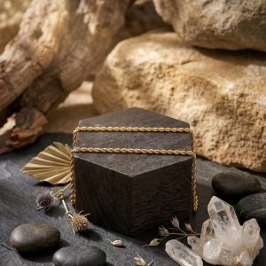 cadena cordón 50 cm 2mm