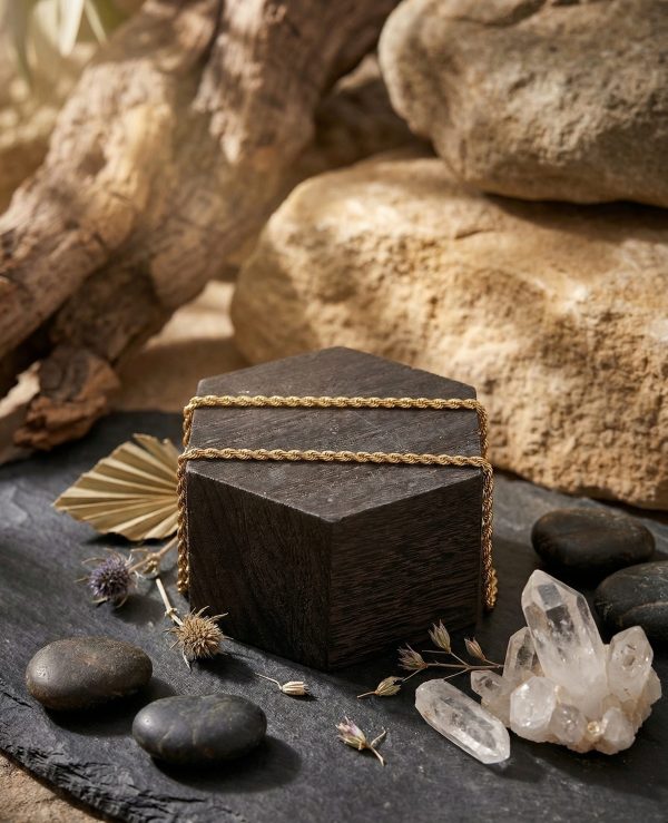 cadena cordón 50 cm 2mm