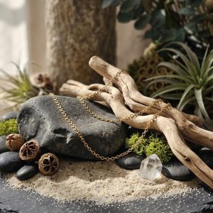 cadena rolo doble 60 cm 2mm