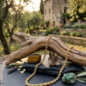 Cordón de Oro 18K 53 cm | Grosor 4 mm | Peso 21,65 g