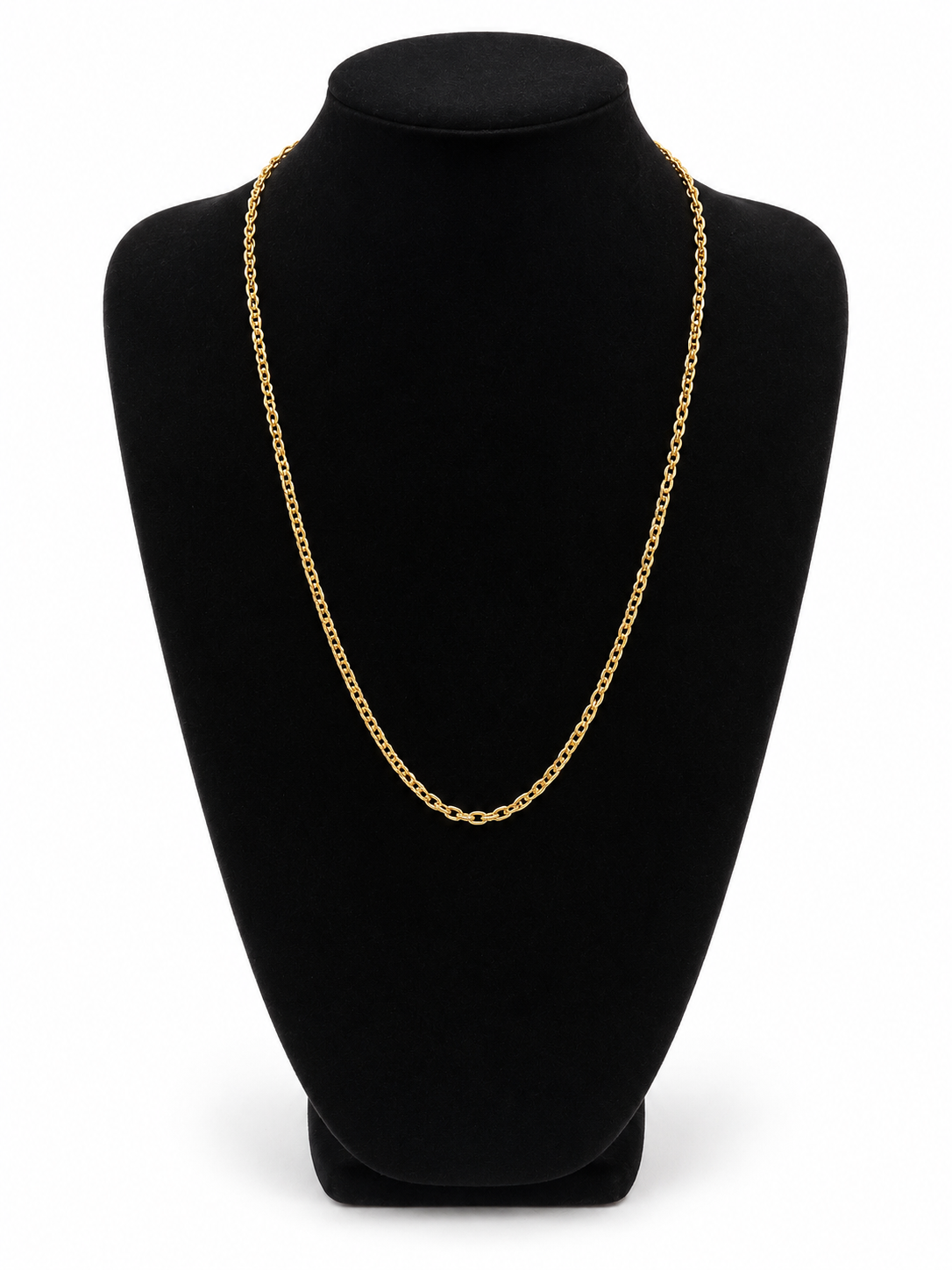 Cadena rolo doble de oro 18K 60 cm | Grosor 2 mm | Peso 10,35 g