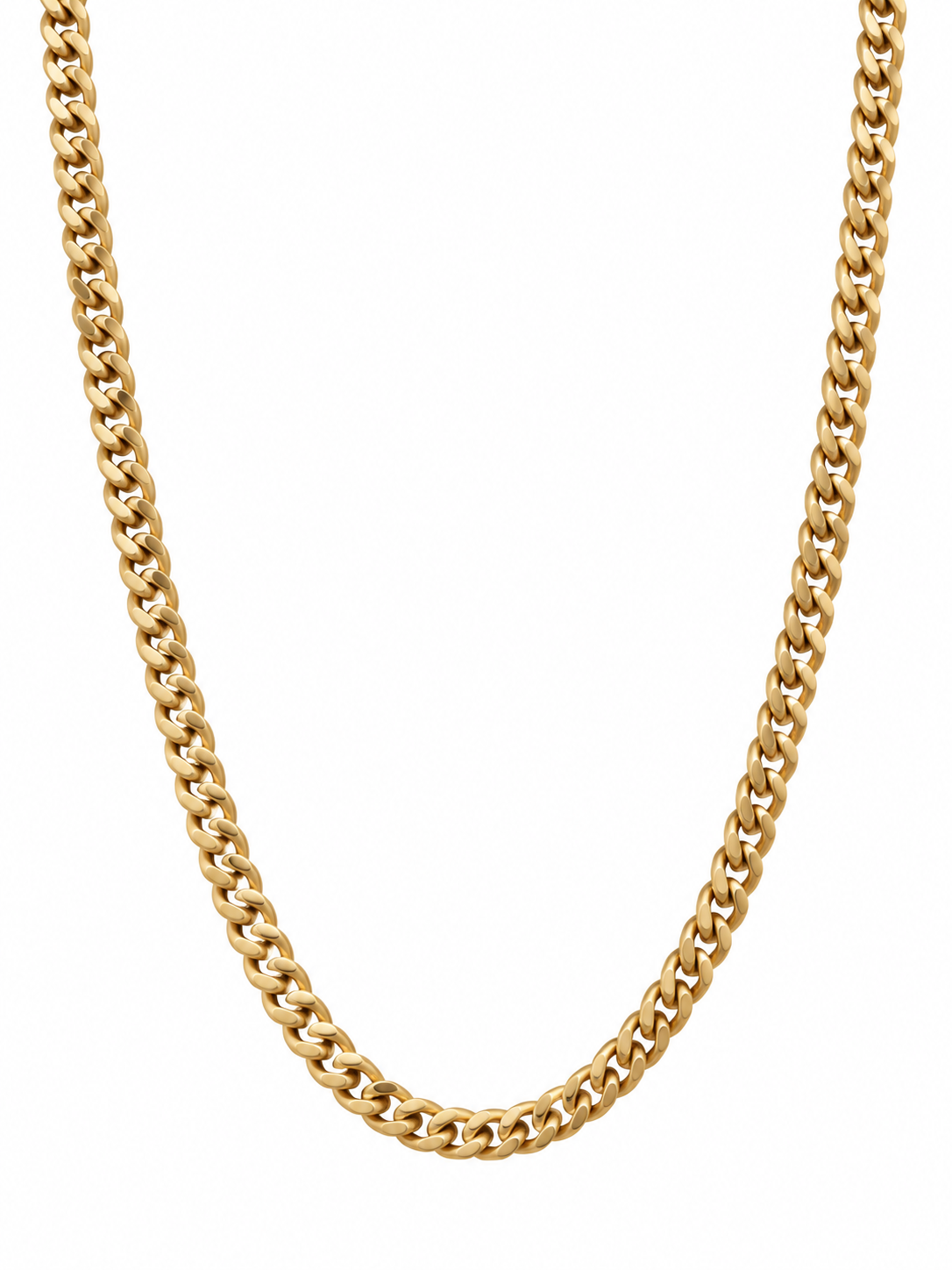 Cadena Cubana de Oro 18K 60,58 cm | Grosor 6 mm | Peso 22 g