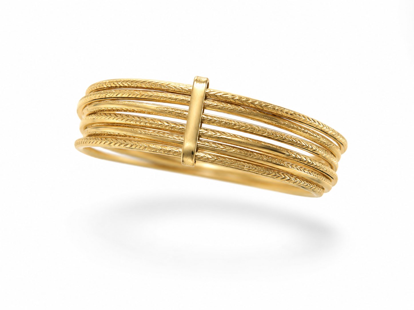 Pulsera Semanario de Oro de 18K – 24,1 g