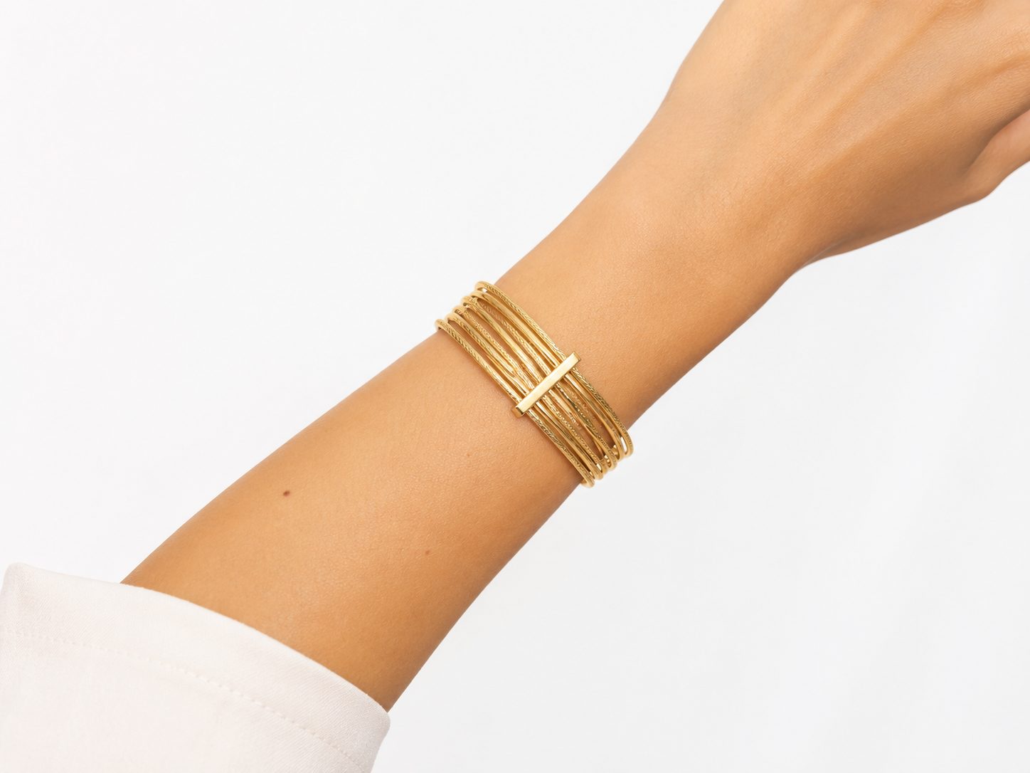 Pulsera Semanario de Oro de 18K – 24,1 g