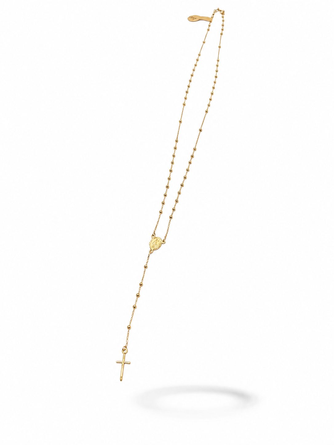 Collar Rosario de Oro de 18K – 60 cm