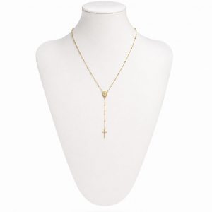 Collar Rosario de Oro de 18K – 60 cm