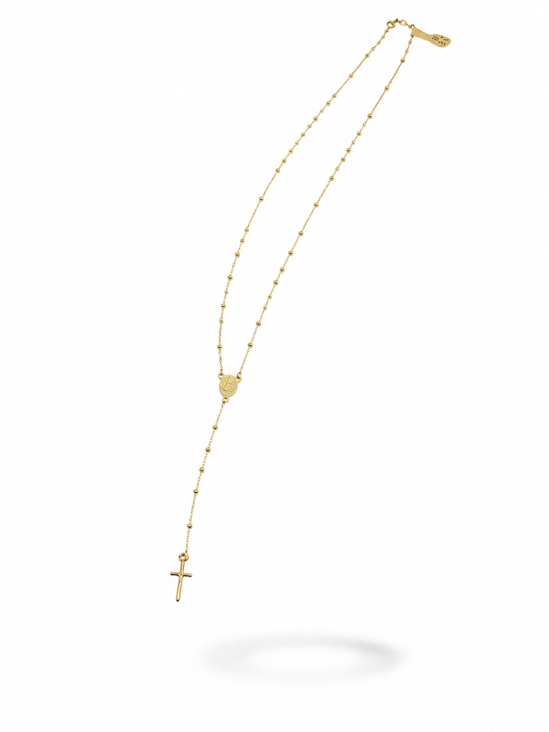 Collar Rosario de Oro de 18K – 60 cm