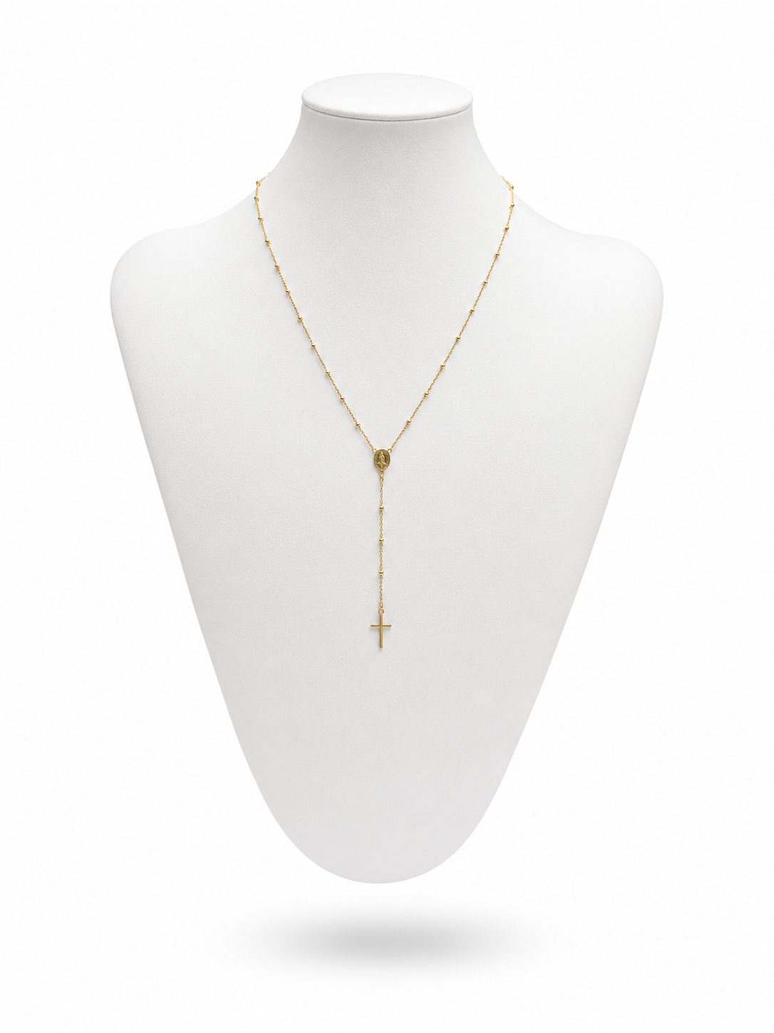 Collar Rosario de Oro de 18K – 60 cm
