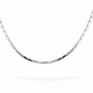 Cadena Eslabón Paloma de Oro de 18K – 40 cm