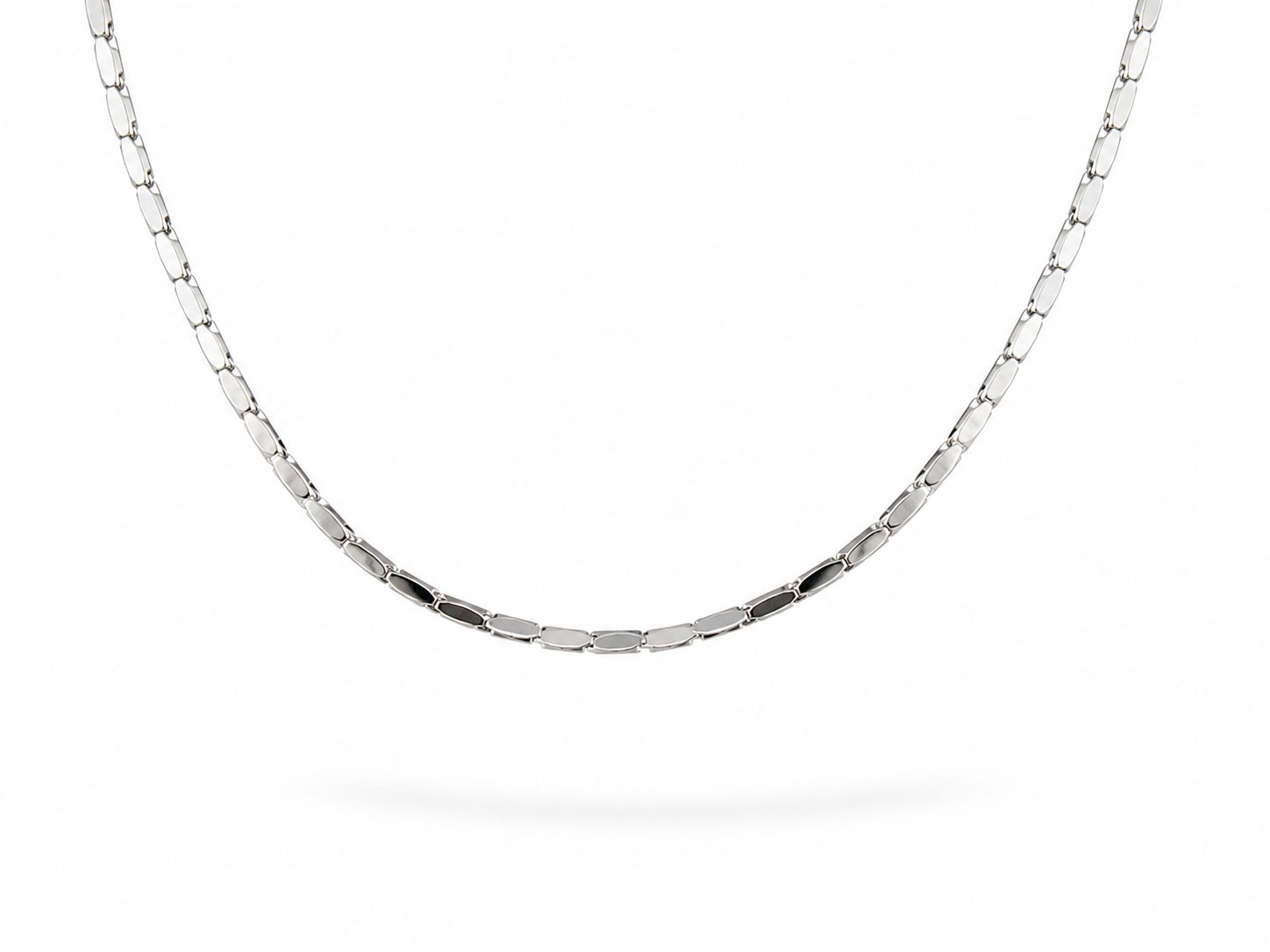 Cadena Eslabón Paloma de Oro de 18K – 40 cm