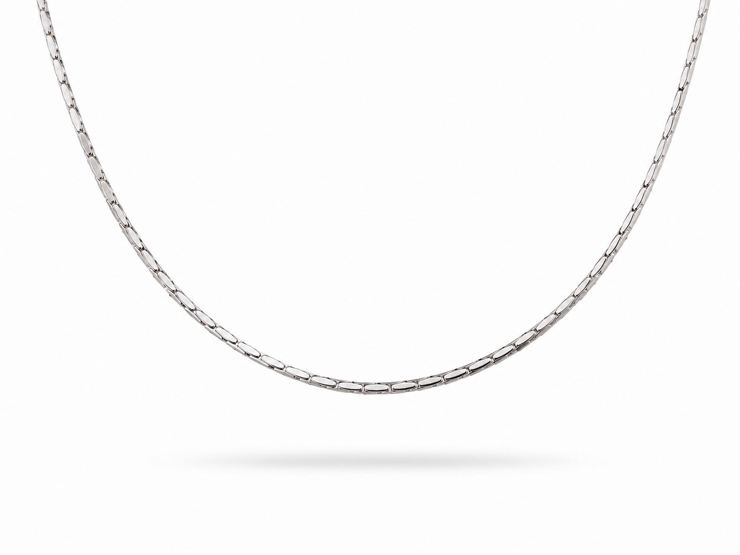 Cadena Eslabón Paloma de Oro de 18K – 40 cm