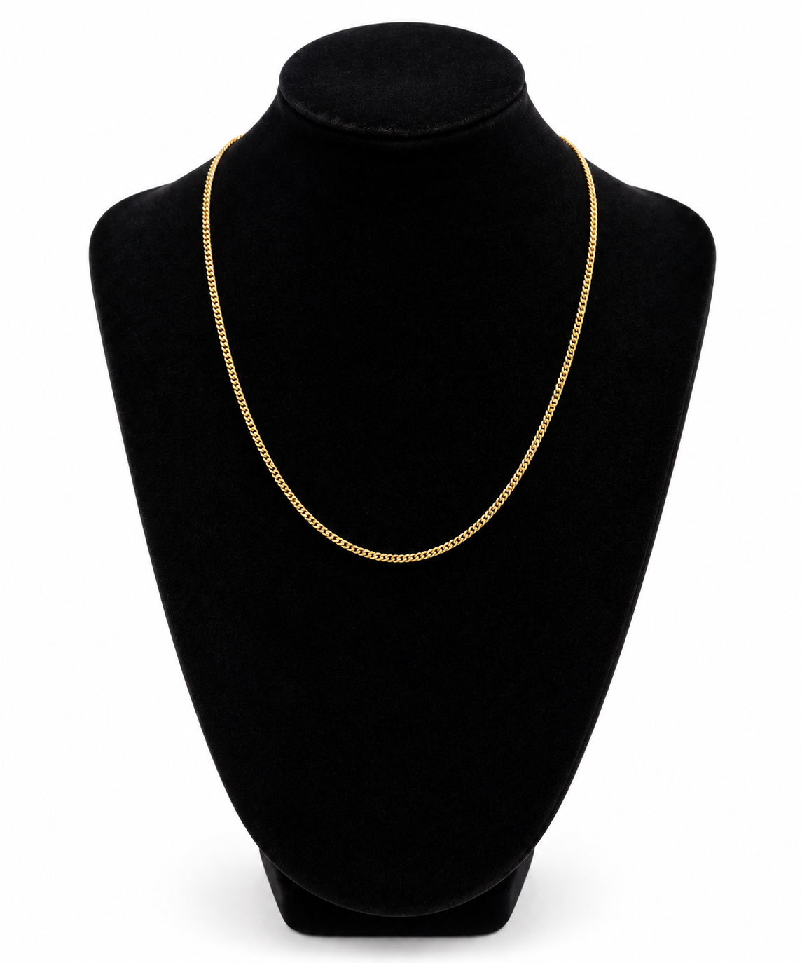 Cadena Cubana de Oro 18K – 55 cm