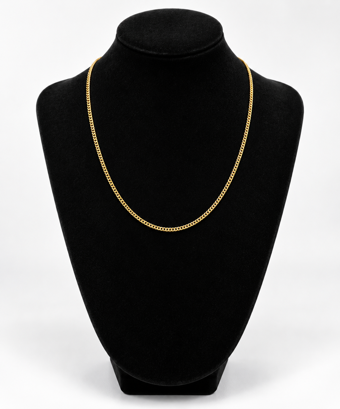 Cadena Cubana Maciza de Oro 18K – 50,5 cm