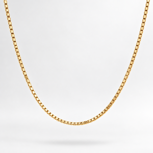 Cadena Cremallera de Oro 18K 42 cm | Grosor 1 mm | Peso 4,55 g